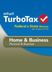 TURBOTAX INTUIT PC HOME & BUSINESS 2013 70% OFF!! SALE~BLOW-OUT $25