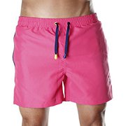 Durable Men's Pink Swim Shorts,  Trunks & Beachwear Shorts