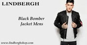 Black Bomber Jacket Mens